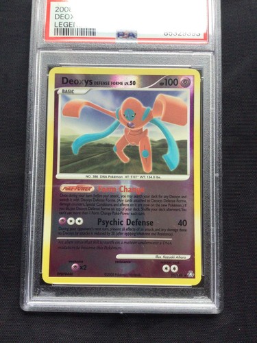 Pokemon Cards: Legends Awakened Reverse Holo: Deoxys 25/146 PSA 9 - Picture 2 of 6