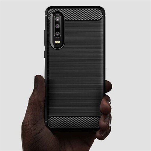 For Huawei P60 Art P50 Pro P40 P30 Smart Z Slim Fiber Carbon Soft TPU Case - Picture 6 of 16