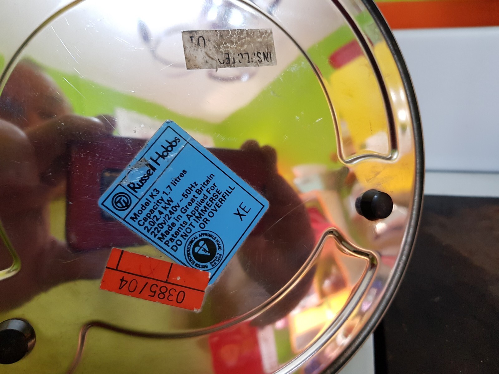 NEW UNUSED VINTAGE RETRO RUSSELL HOBBS K3 ELECTRIC KETTLE eBay