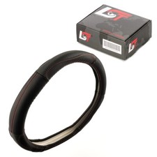 Lenkradschoner Lenkradbezug Hülle Ø 38x9cm 15x3,5 Zoll anthrazit rot für DAIMLER