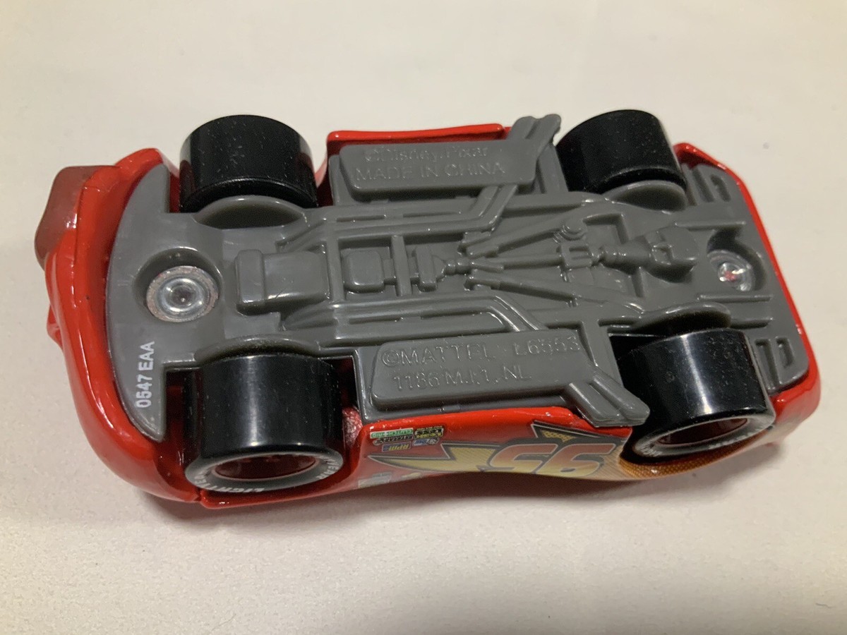 Disney Pixar Cars Tongue Lightning McQueen 1:55 Metal