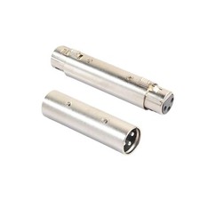 XLR Male to Male Female to Female Adapter Pair 3 Pin Microphone Line Gender
