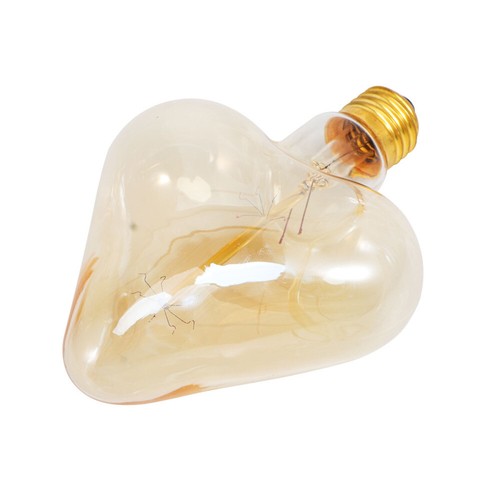 2 Stück Glühbirne Herzen Glühbirnen LED Vintage Glühbirne Vintage Birne