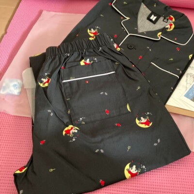 BTS ARTIST-MADE COLLECTION By Jin Bad Day Pajama Set Size M BLACK