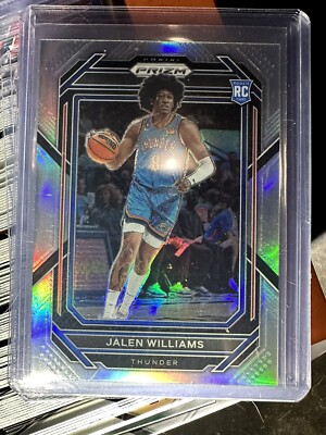 Jalen Williams PRIZM silver auto サインカード Jalen Williams PRIZM silver auto サインカード - メルカリ