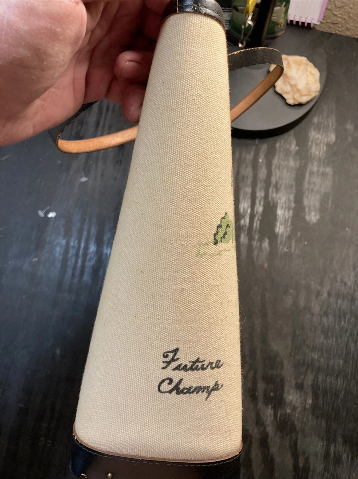 Vintage Enide collins equestria hand painted purse 1960s titled future champ - Image 3 of 4