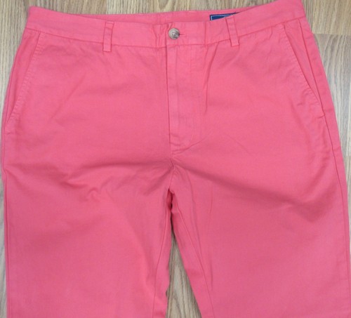 VINEYARD VINES SLIM FIT BERAKER PANT 100% COTTON PANTS PINK Sz 34W x 32L - Picture 4 of 6