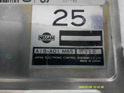 ENGINE COMPUTER NISSAN 300ZX 1988 1989 A18-A01 M85 PCM ECM ECU OEM
