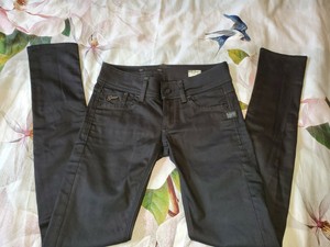 g star black skinny jeans