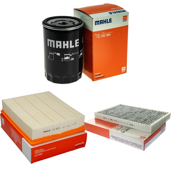 Mahle / Knecht Innenraumfilter LAK 46 Luftfilter LX 622 ÖLfilter OC 264-image