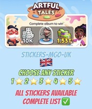 Choose Any Sticker   Set 1-17   Mon_opoly_GO ...