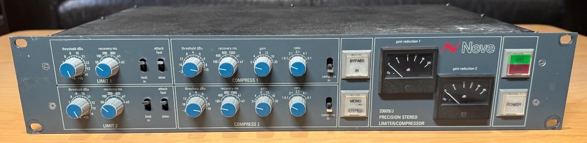 コ*タ様 NEVE33609/J Neve 33609/J Precision Stereo Compressor/Limiter 2U 19-inch Rack