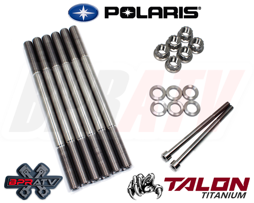 Kit de pernos de culata de titanio 16-20 Polaris General 1000 COMPLETO kit de pernos - Imagen 2 de 15