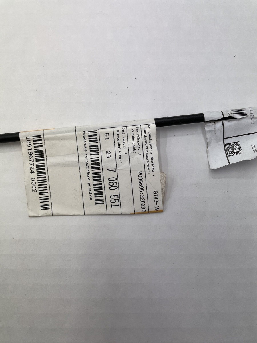 GENUINE BMW 1 SERIES E87 BONNET ENGINE HOOD FRONT LOCK RELEASE 