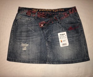 desigual denim skirt