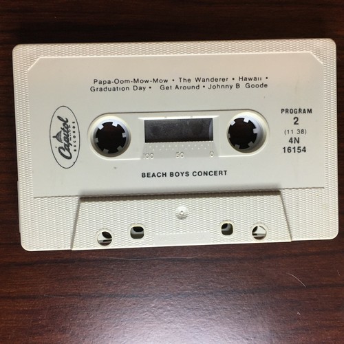 Beach Boys Concert Cassette 1994 Capitol Records Reissue tape play tested - Picture 6 of 6