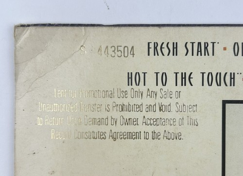 Starpoint Vinyl Hot To The Touch 1988 LP Promo Record - EX - Picture 4 of 10
