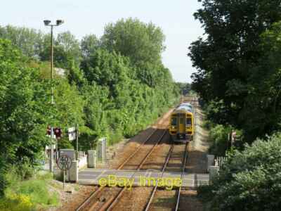 Photo 6x4 Train approaching Beverley A Class 158 diesel multiple unit app c2021