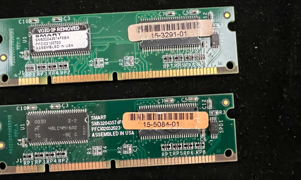 Lot of 10 MEM1700-16D MEM830-16D MEM800-16D 16MB DRAM for Cisco 1700/830/800 - Image 3 of 3