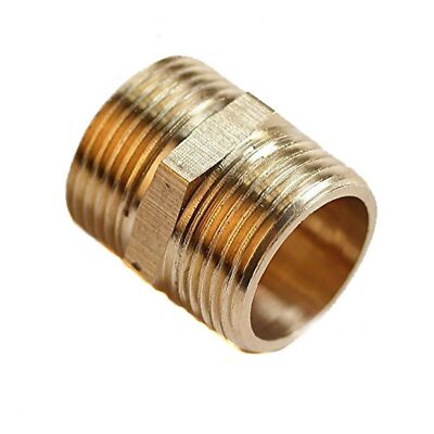 Gewinde-Fitting Doppelnippel 2x Außengewinde 3/4'' Blank (Gewindefitting 03 )