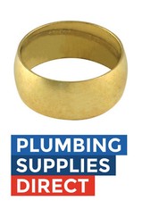 Compression Brass Olive in Multiple Sizes and Packs