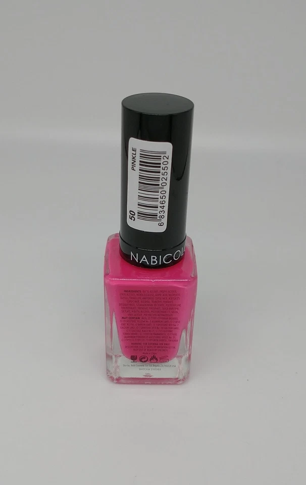 Esmalte de uñas NABI Color PINKLE #50- 15 ml/0,52 fl oz--color rosa CALIENTE Foto 4 de 4