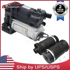 Air Suspension Compressor Pump Air Spring Bag Fit Mercedes GL ML Class W164 X164
