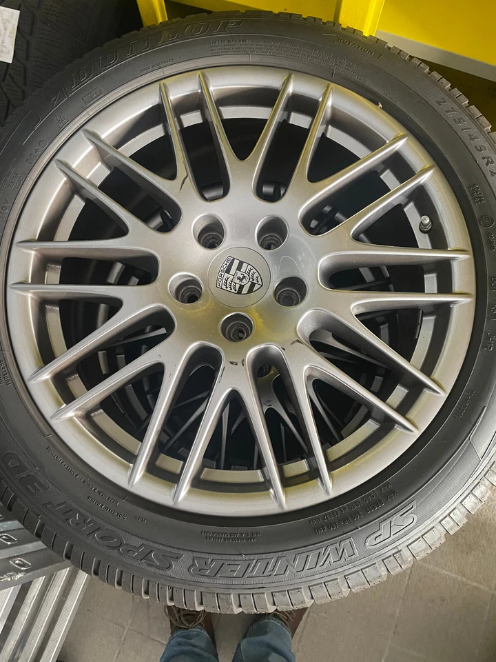 Kompletter Winterradsatz Porsche Cayenne 4 x 20 Zoll Reifen 275/45 R 20 110 V - Bild 4 von 4