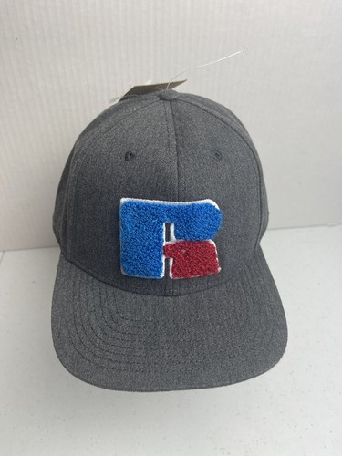 Russell Athletic 100% Cotton Adjustable Raised Letter R Hat Cap NEW