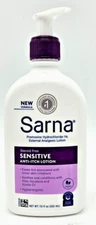 Sarna Sensitive External Analgesic Lotion Itch Relief 7.5 Fl Oz 10/2025^ NEW