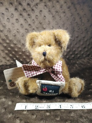 Miss Bea Wise #1 Teacher Gift RETIRED, Boyds Bear, New with tag