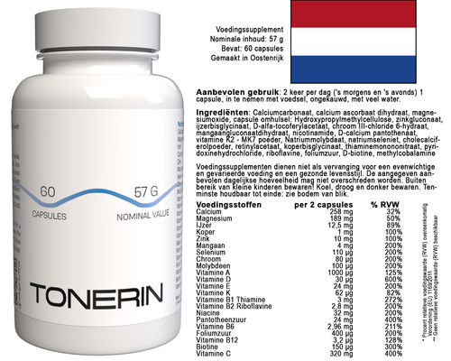 Tonerin - 60 Capsule IT - Picture 14 of 19