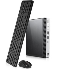 HP Mini PC Desktop G4 RGB Desktop Intel i5-8th 32GB Ram 2TB SSD Wi-Fi Windows 11