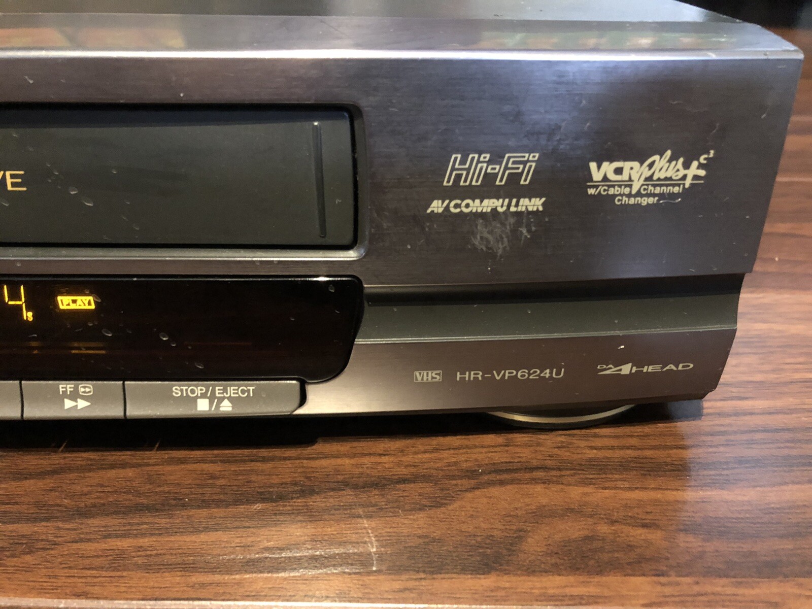JVC HRVP624U Video Cassette Recorder VCRVHS tape player eBay