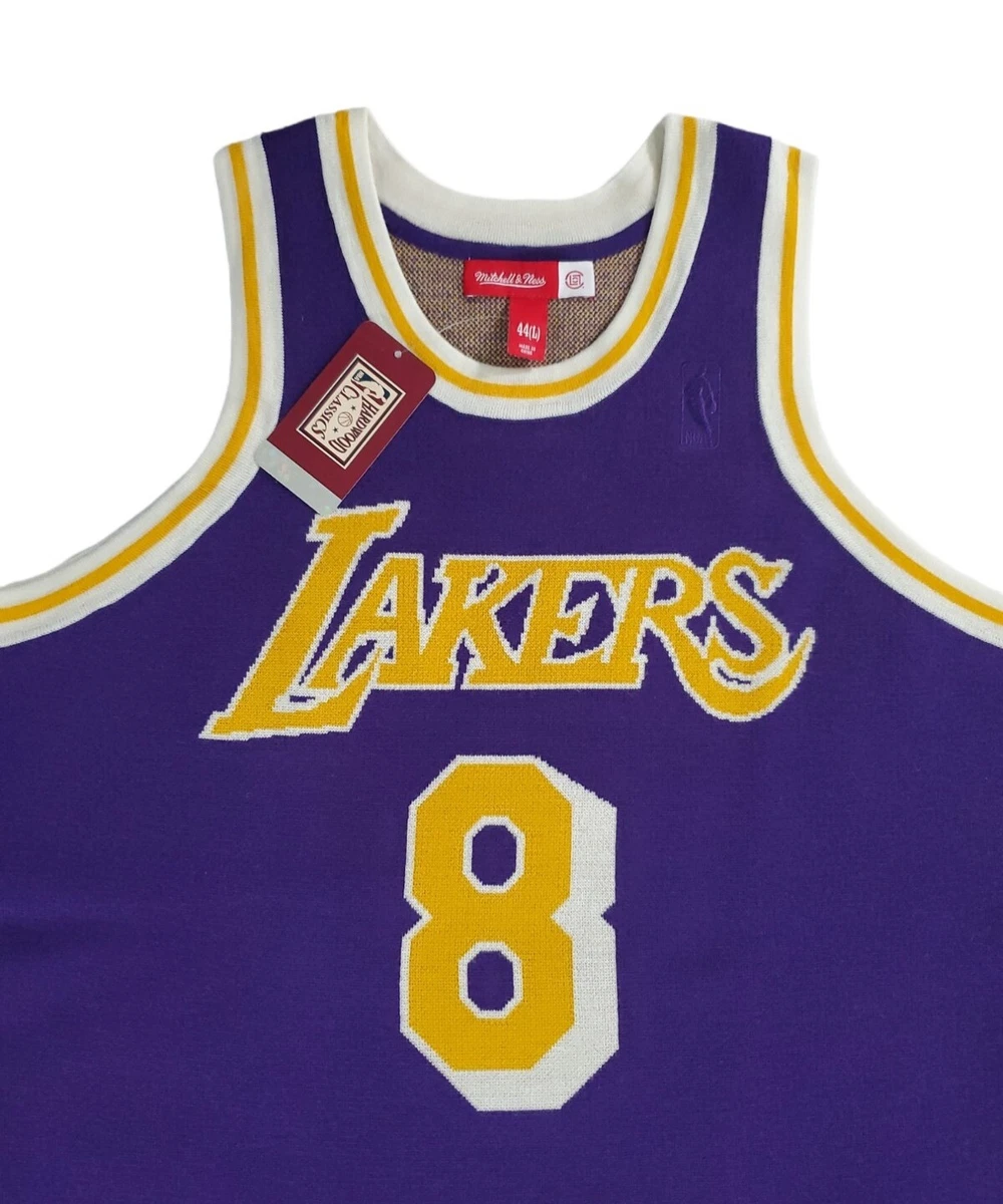 NEW Clot x Mitchell & Ness Kobe Bryant Lakers Throwback Jersey Authentic  Size 2X