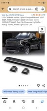 Htzcmoto 3-pack Led Cab Roof Marker Light Kit Features White Leds Htzcmoto 3-pack Led Cab Roof Marker Light Kit Features White Leds
