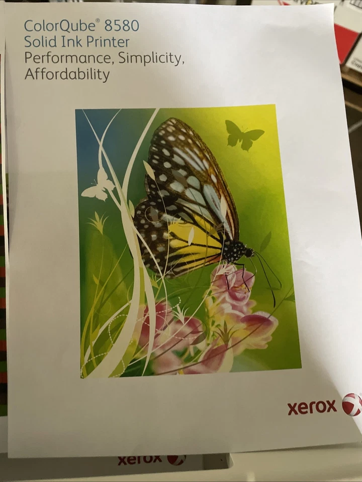 Colorqube 8580DN. Less Then 23k Impressions. Ink 80 Percent Full - Image 2 of 3