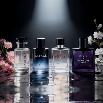 Luxury Men s Perfume Gift Set 4x100ml Spray Long Lasting Floral Fruity Scent 4.