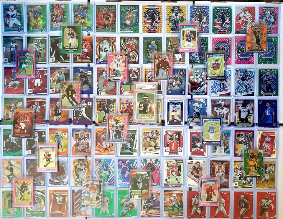 Patrick Mahomes Josh Allen NFL 2024 Óptica y Más Lote de 100 Cartas Numeradas Paralelos Foto 2 de 4