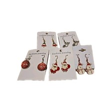 New Fashion Earrings Christmas Holiday Gift Set Of 5 Hooks