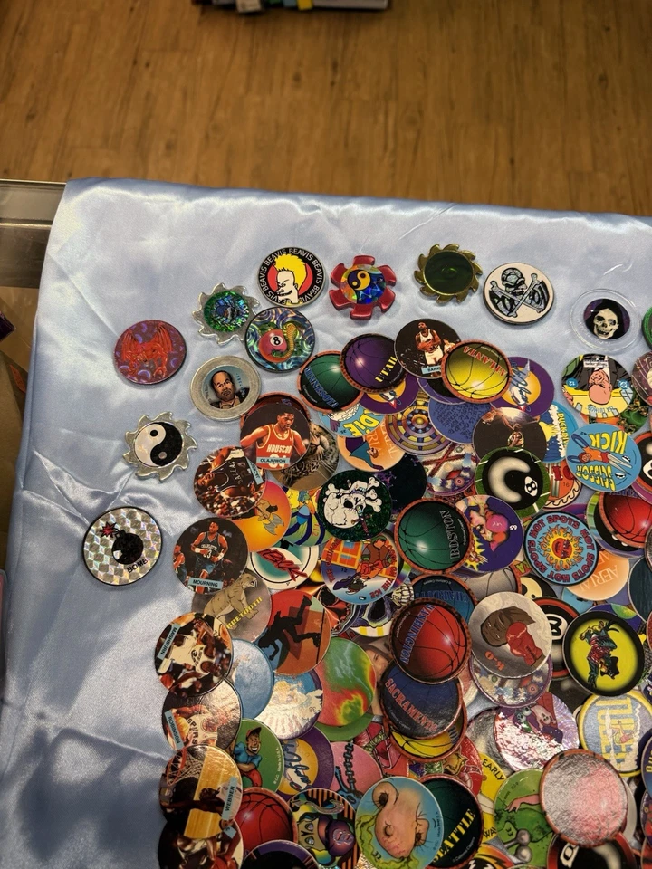 Milk Caps And Slammers Caps Metal Plastic And Card Stock Collectible As Shown - Image 2 of 4