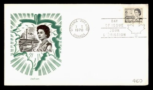 DR WHO 1970 CANADA FDC QEII JACKSON CACHET w30913