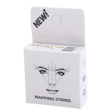 2-Pre Inked Microblading Measuring String For Symmetrical Brow Design