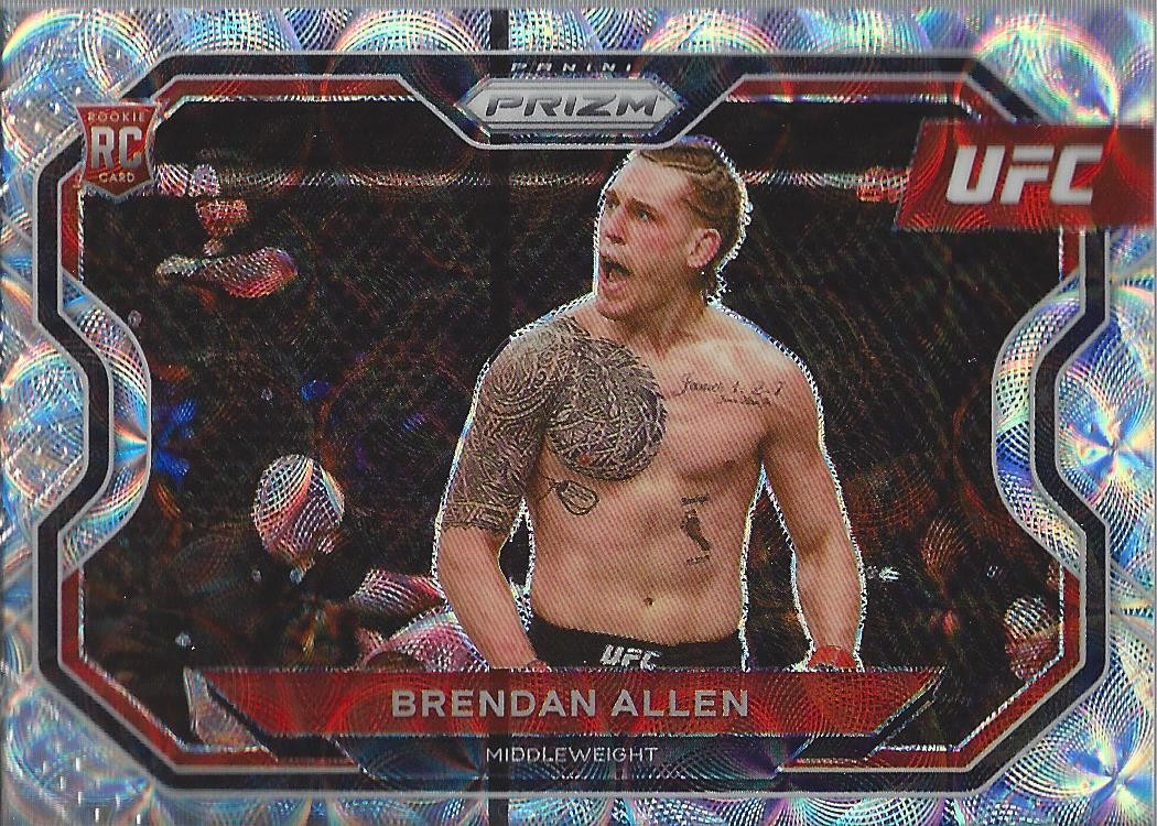 2021 Panini Prizm UFC Premium Box Set #134 Brendan Allen /99 - UFC