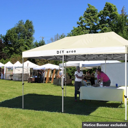 InstaHibit 10x20Ft Replacement Pop up Canopy Top Sunshade Cover Outdoor Patio - Picture 2 of 12