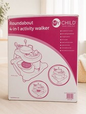 MyChild Roundabout 4-in-1 Activity Baby Walker Neutral - Normal Condition