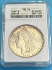 1897 P Morgan Silver Dollar ANACS MS64 VAM-6A Old Holder