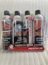 Car Cleaner Rgs Labs Waterless Detail System Fast Wax Fw1 Ts2 Gp3 Cu4 New