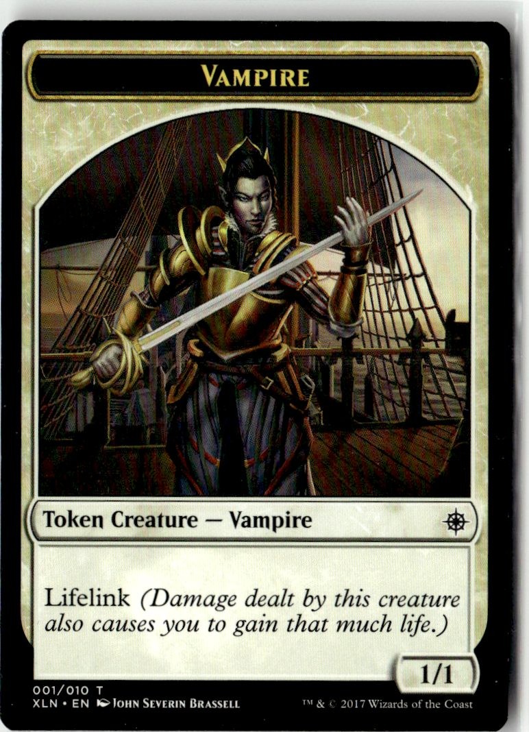 Vampire Token NM Ixalan Magic 1