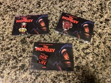 The Monkey (2025) - Movie Promo Complete Pin Set (3) - Osgood Perkins - NEON